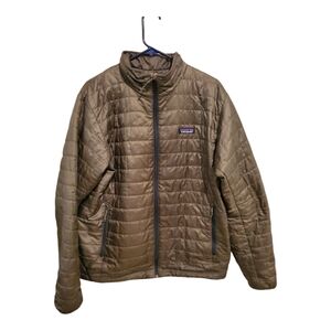 Patagonia Men's Nano Puffer Jacket in Torry Pine Green, size L